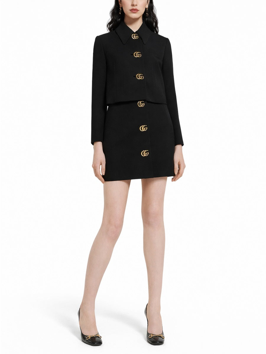 Gucci Women Miniskirt With Buttons GUCCI