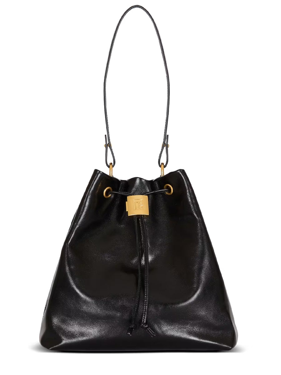 Balmain Men Zaino "Pulse" Convertibile In Pelle BALMAIN