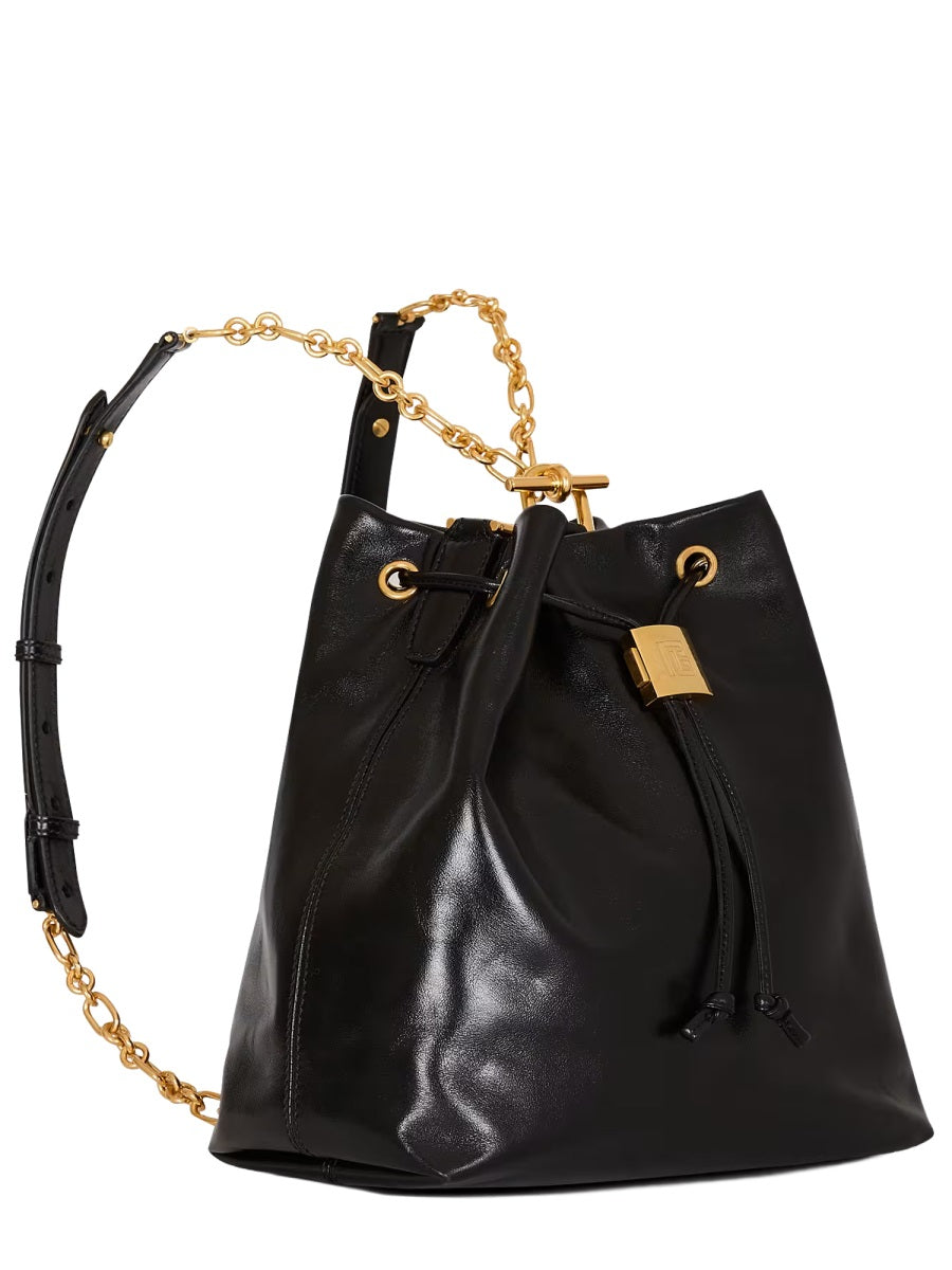 Balmain Men Zaino "Pulse" Convertibile In Pelle BALMAIN