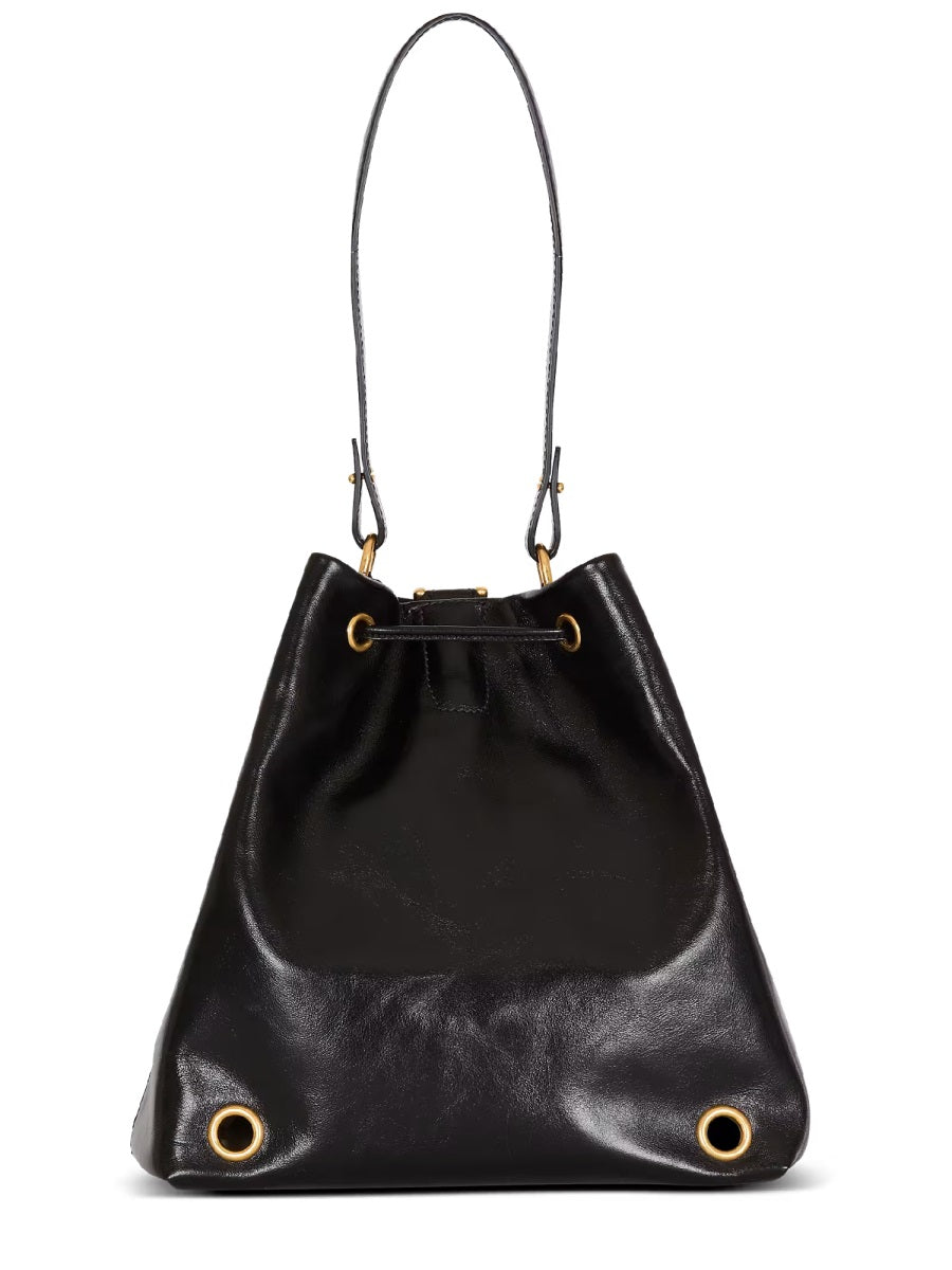 Balmain Men Zaino "Pulse" Convertibile In Pelle BALMAIN