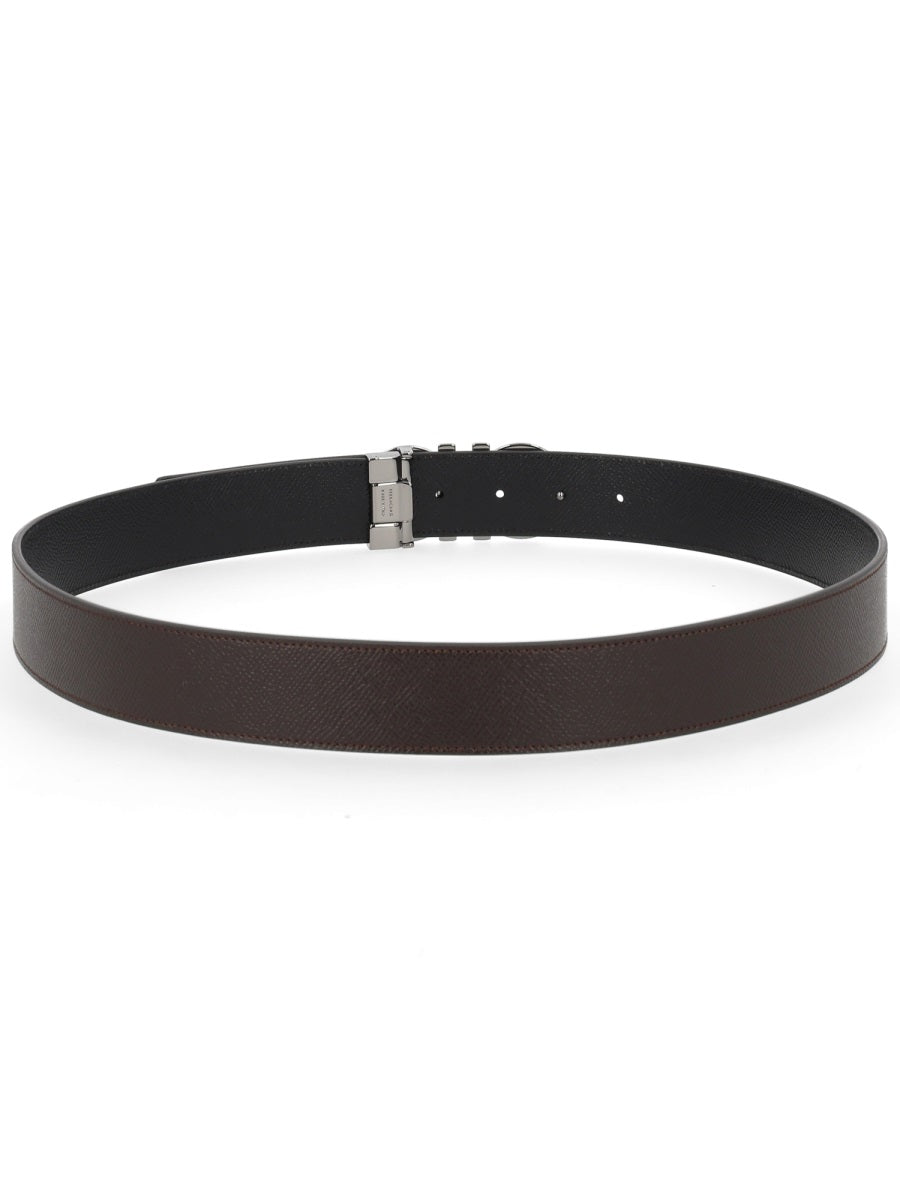 Ferragamo Men Reversible "Hooks" Belt FERRAGAMO