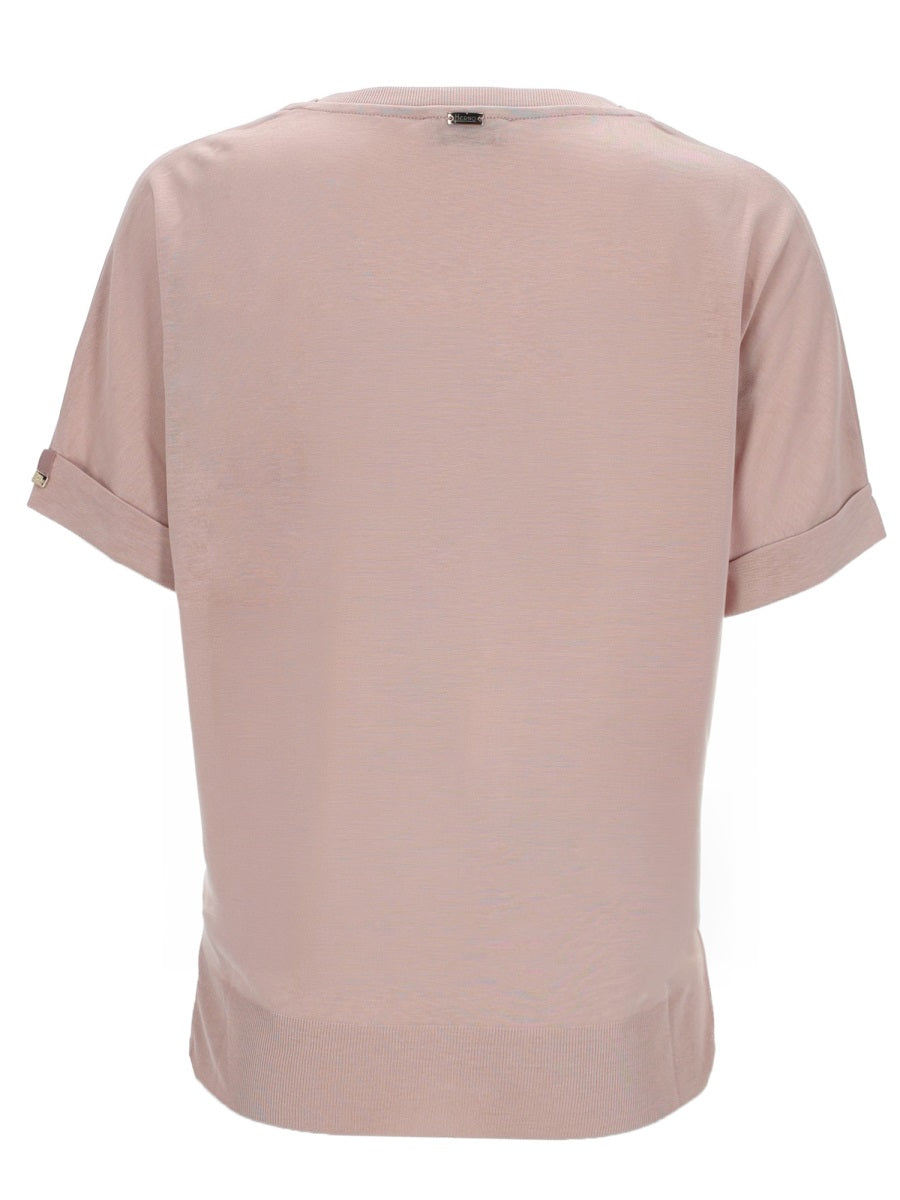 Herno Women Cotton Blend T-Shirt HERNO