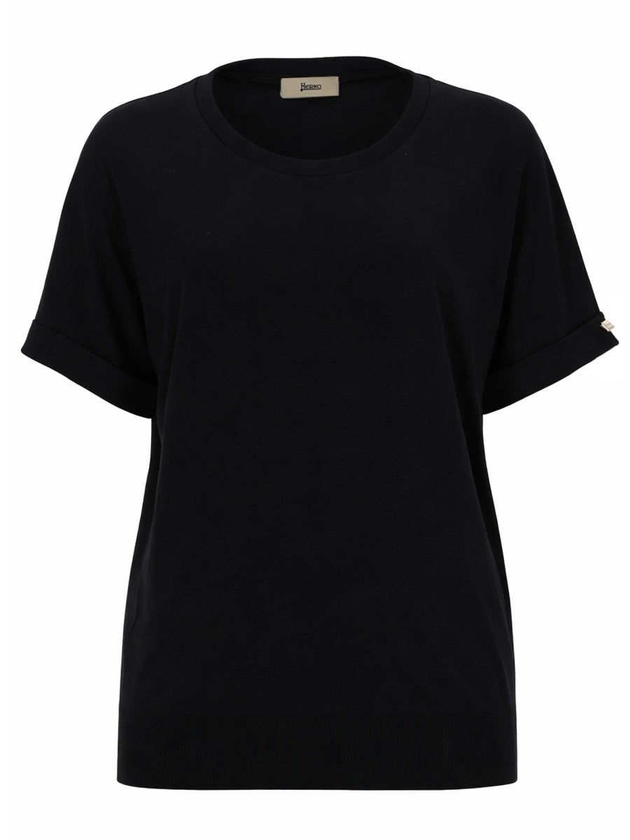 Herno Women Cotton Blend T-Shirt HERNO