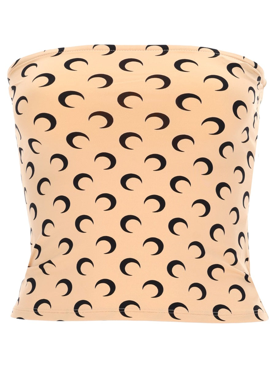 Marine Serre Women "Moon" Bustier Top MARINE SERRE