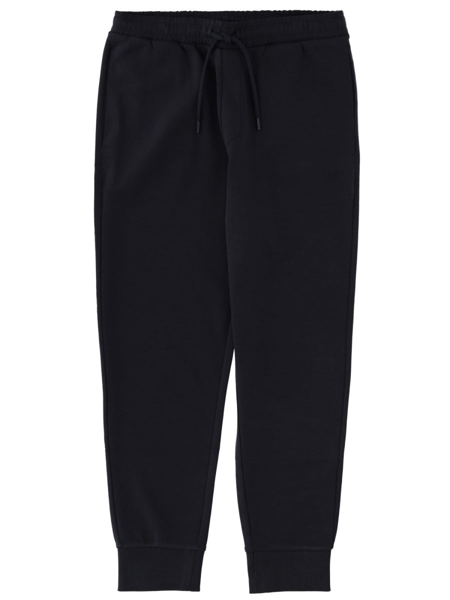 Boss Men Pantalone Jogger Con Logo BOSS