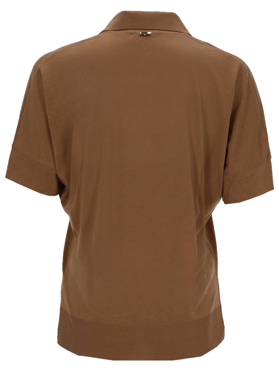 Herno Women Cotton Blend Polo Shirt HERNO