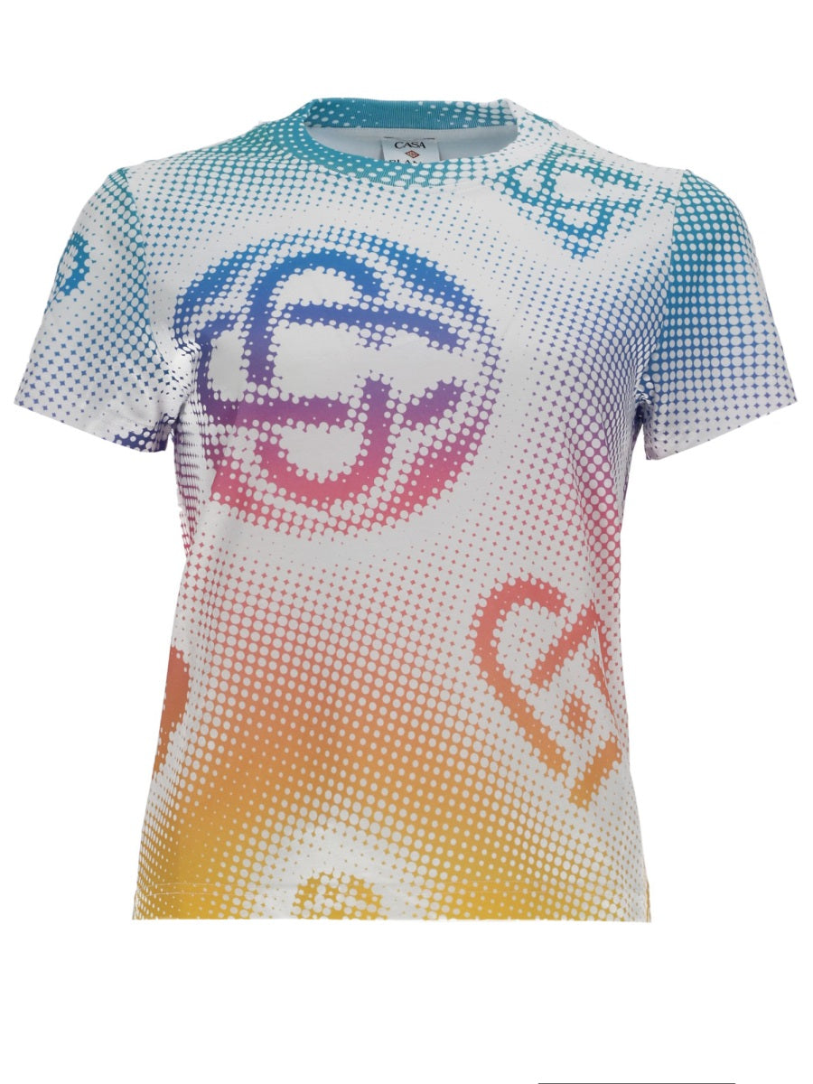 Casablanca Women "Airbrush Smiley" T-Shirt CASABLANCA