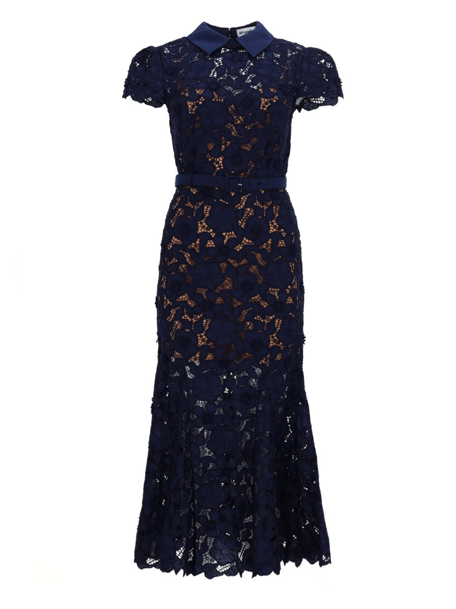 Self-Portrait Women Lace Midi Dress SELF-PORTRAIT