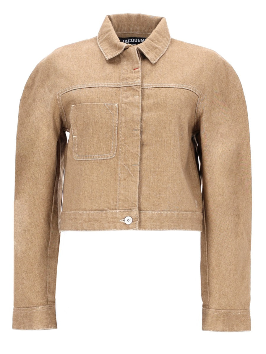 Jacquemus Women Cargo Jacket "Ovalo" JACQUEMUS