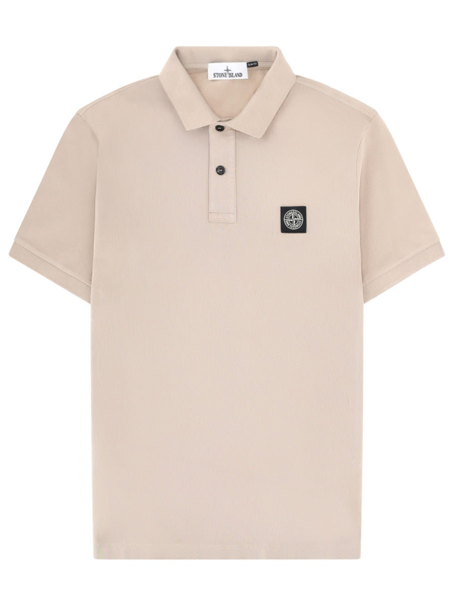 Stone Island Men Polo With Logo STONE ISLAND