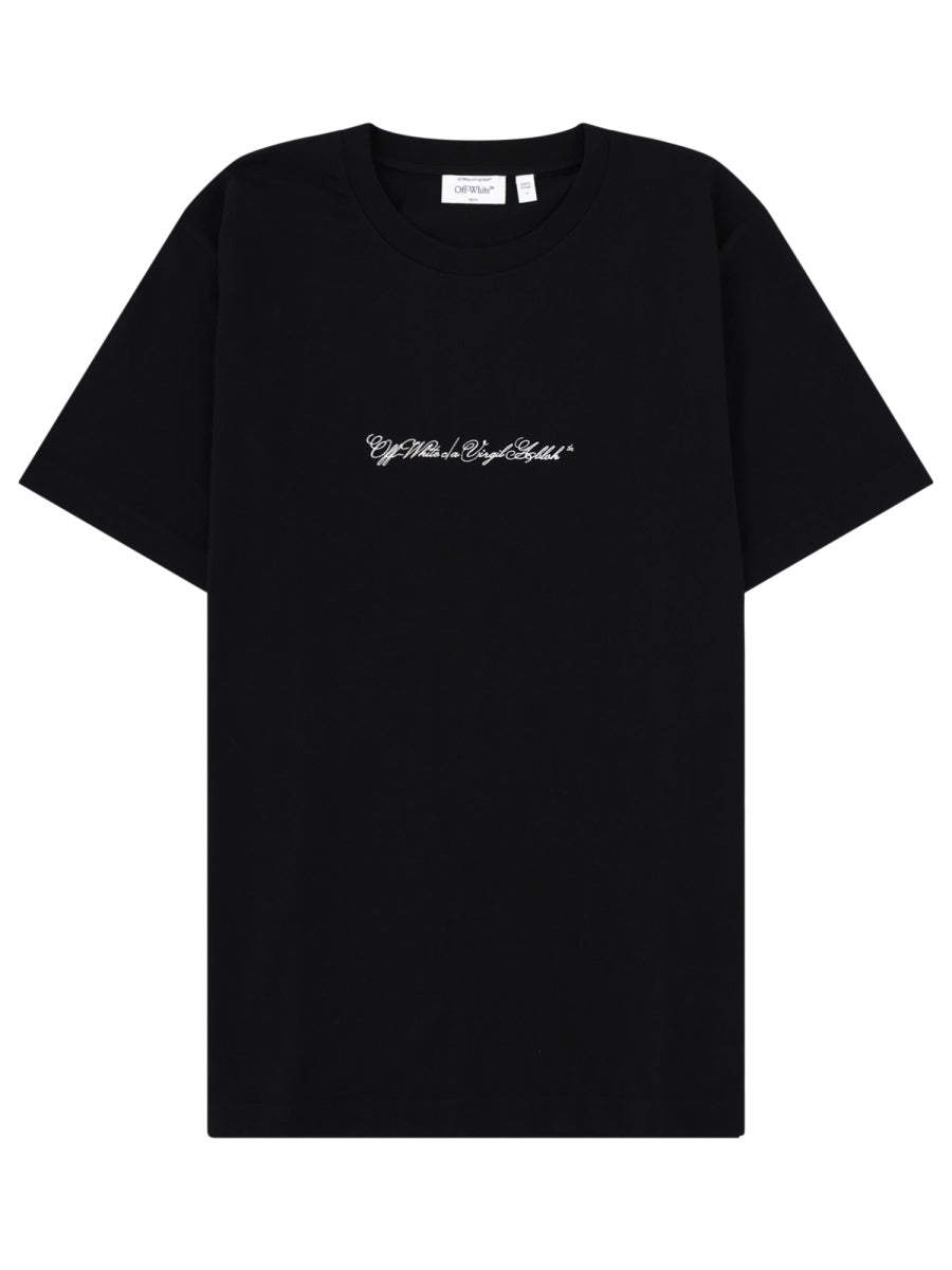 Off-White Men T-Shirt With Logo OFF-WHITE