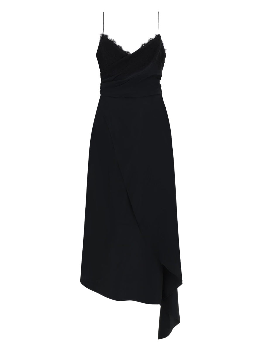Moschino Women Midi Dress With Lace MOSCHINO