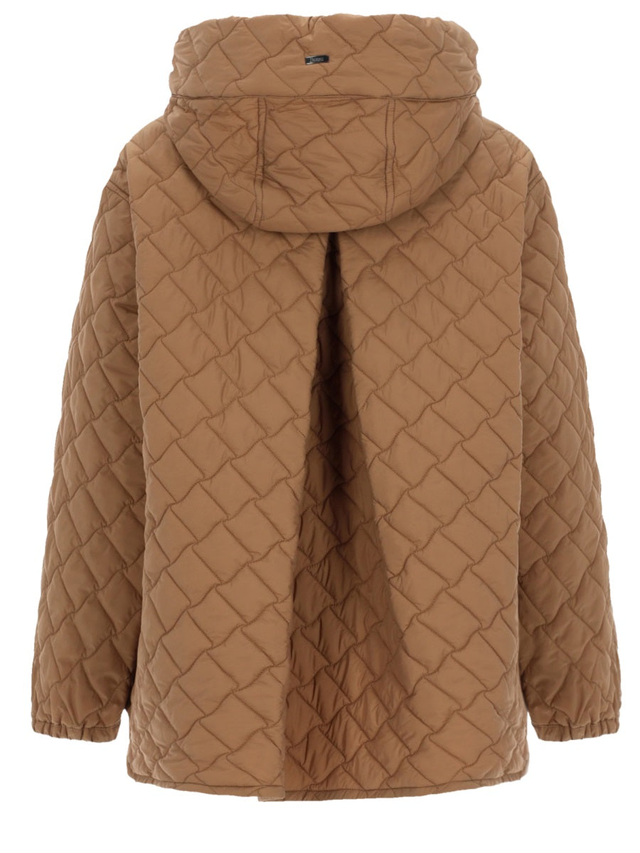 Herno Women Quilted Jacket With Hood HERNO