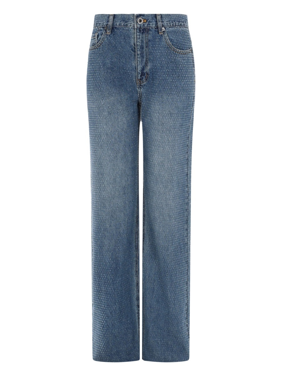 Self-Portrait Women Jeans With Rhinestones SELF-PORTRAIT