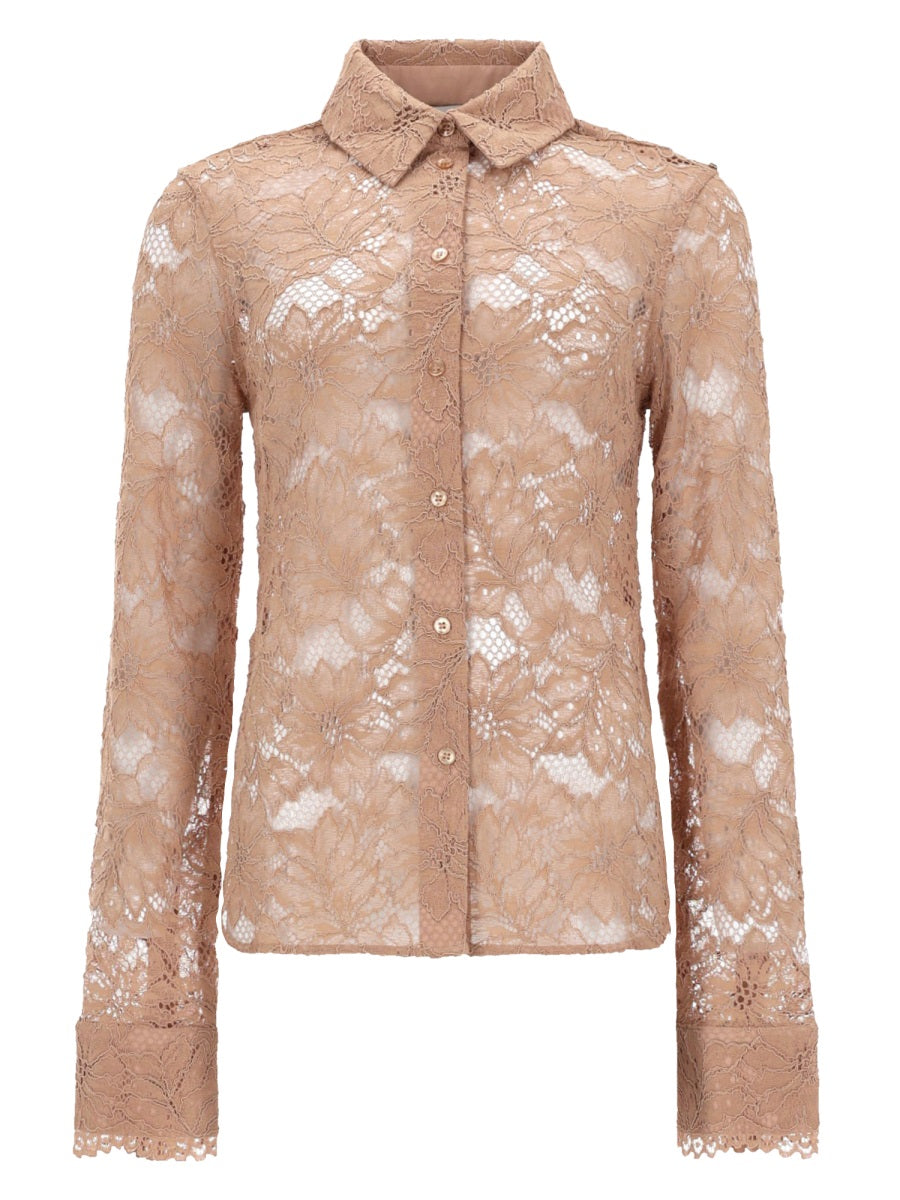 Sportmax Women Floral Lace Shirt SPORTMAX