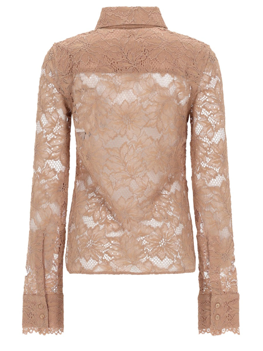Sportmax Women Floral Lace Shirt SPORTMAX