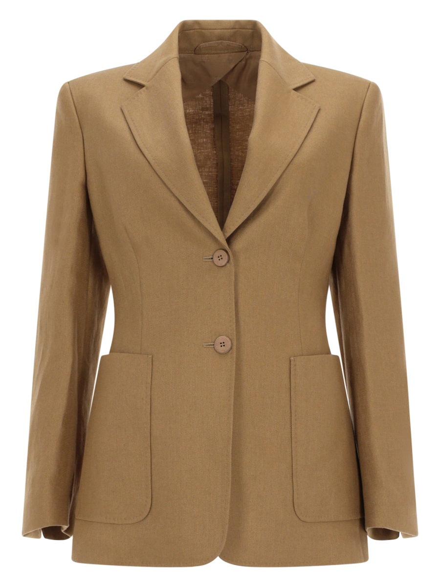 Max Mara Women Linen Blazer MAX MARA