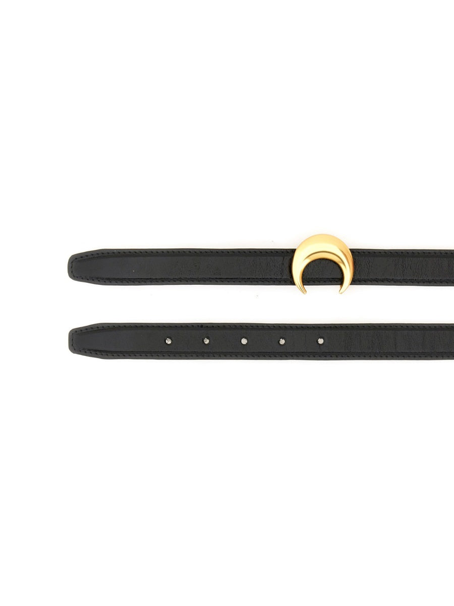 Marine Serre Women Belt With Buckle "Moon" MARINE SERRE