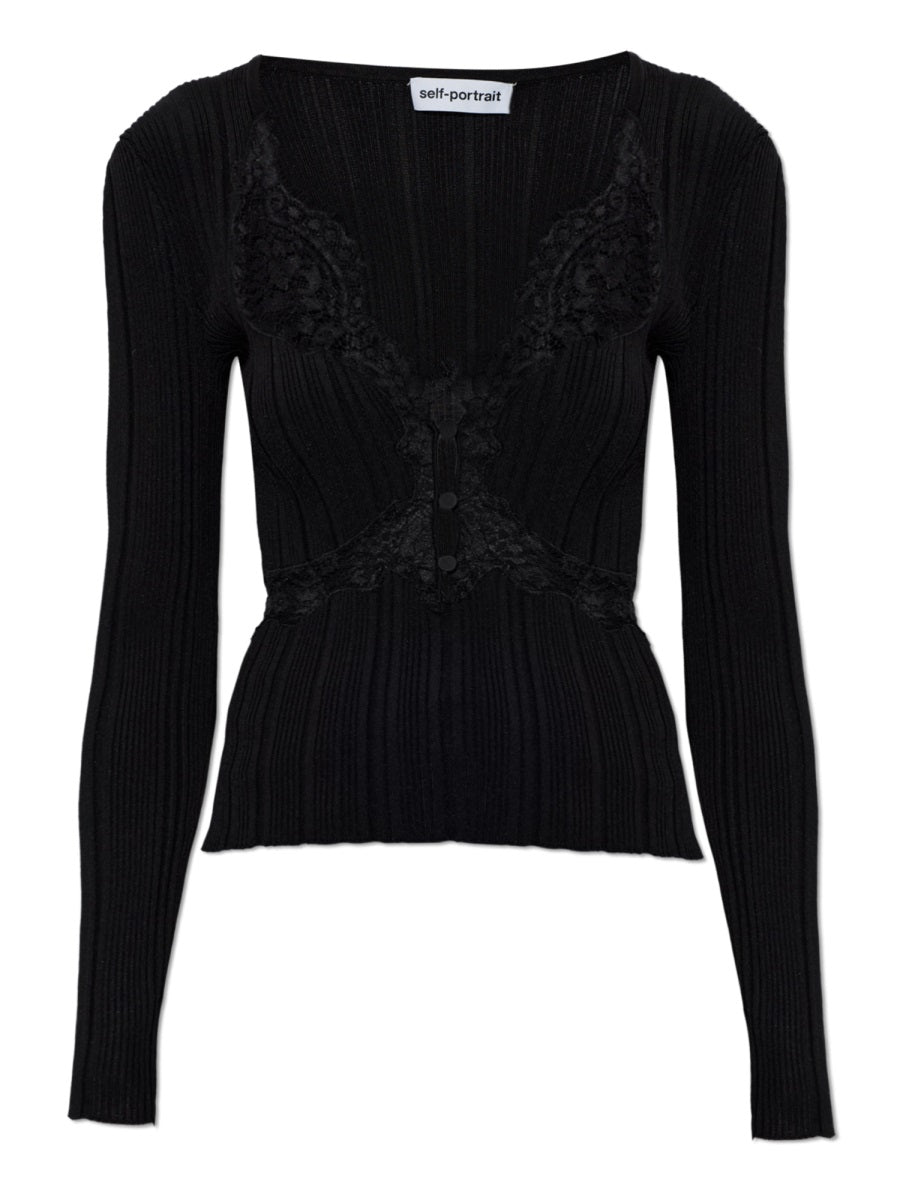 Self-Portrait Women Lace Top SELF-PORTRAIT
