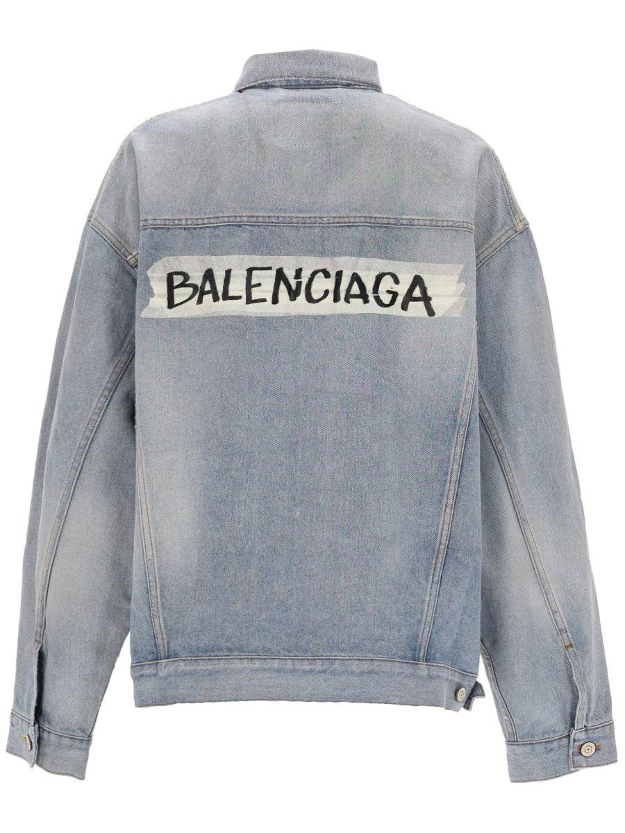 Balenciaga Women Denim Jacket BALENCIAGA