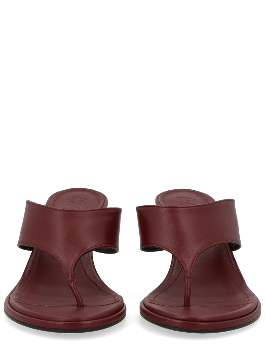 Aeyde Women Thong Sandal With Heel AEYDE
