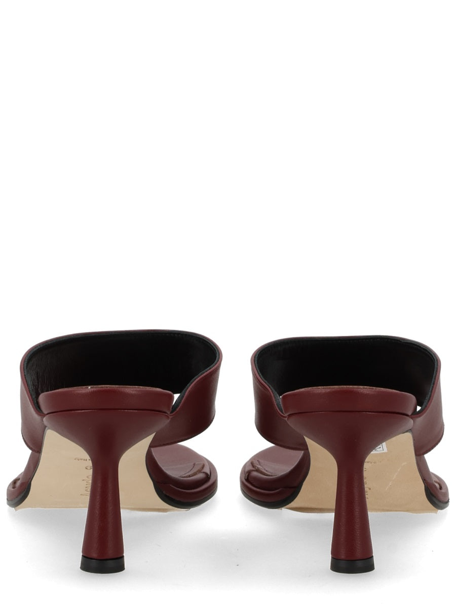 Aeyde Women Thong Sandal With Heel AEYDE