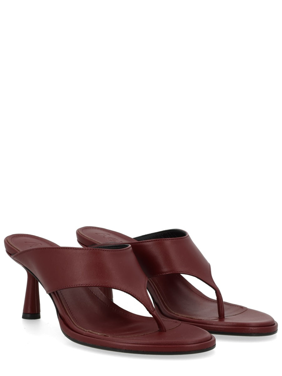 Aeyde Women Thong Sandal With Heel AEYDE