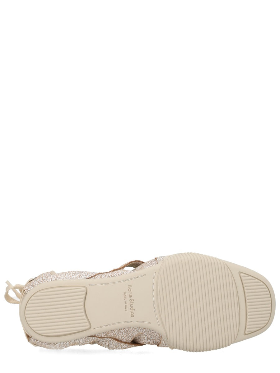 Acne Studios Women Ballerina Sneaker With Laces ACNE STUDIOS