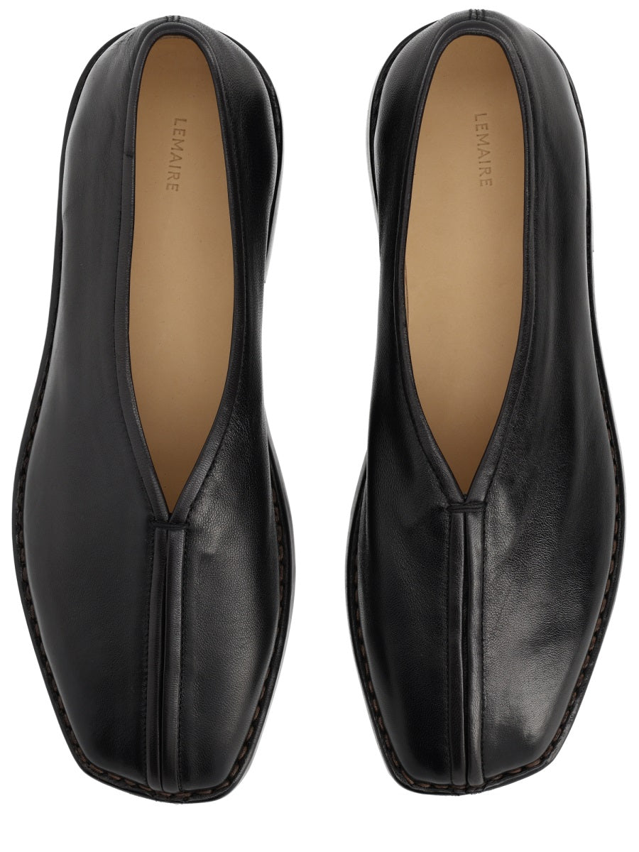 Lemaire Women "Flat Piped" Slipper LEMAIRE