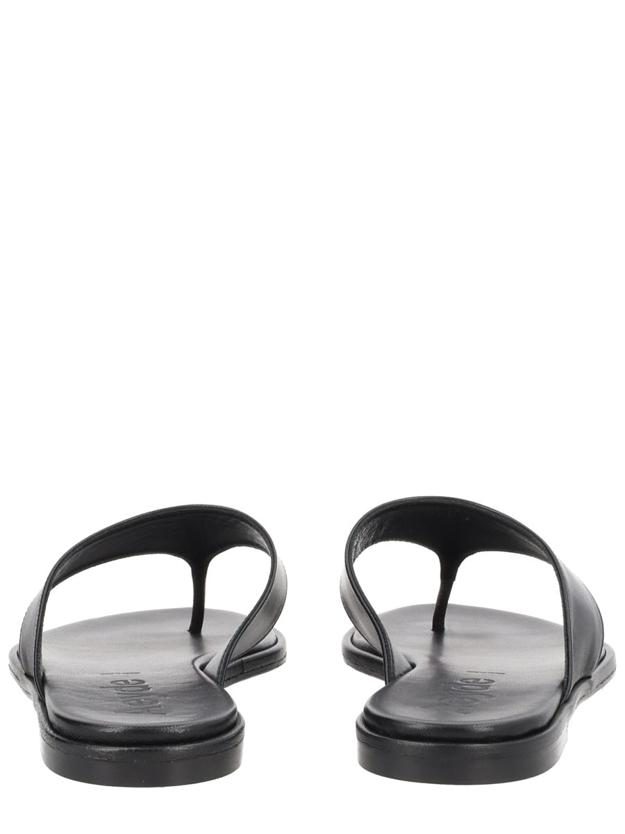 Aeyde Women Leather Thong Sandal AEYDE
