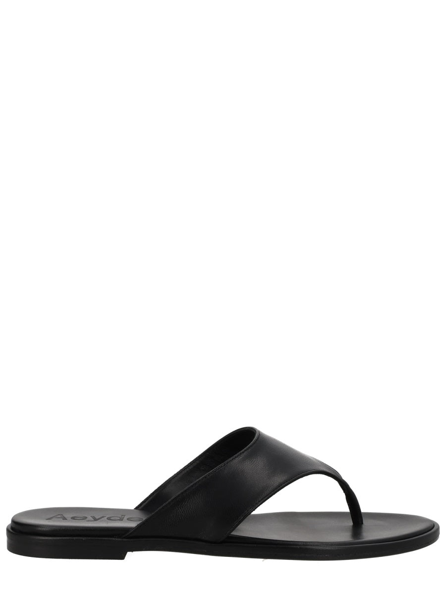 Aeyde Women Leather Thong Sandal AEYDE