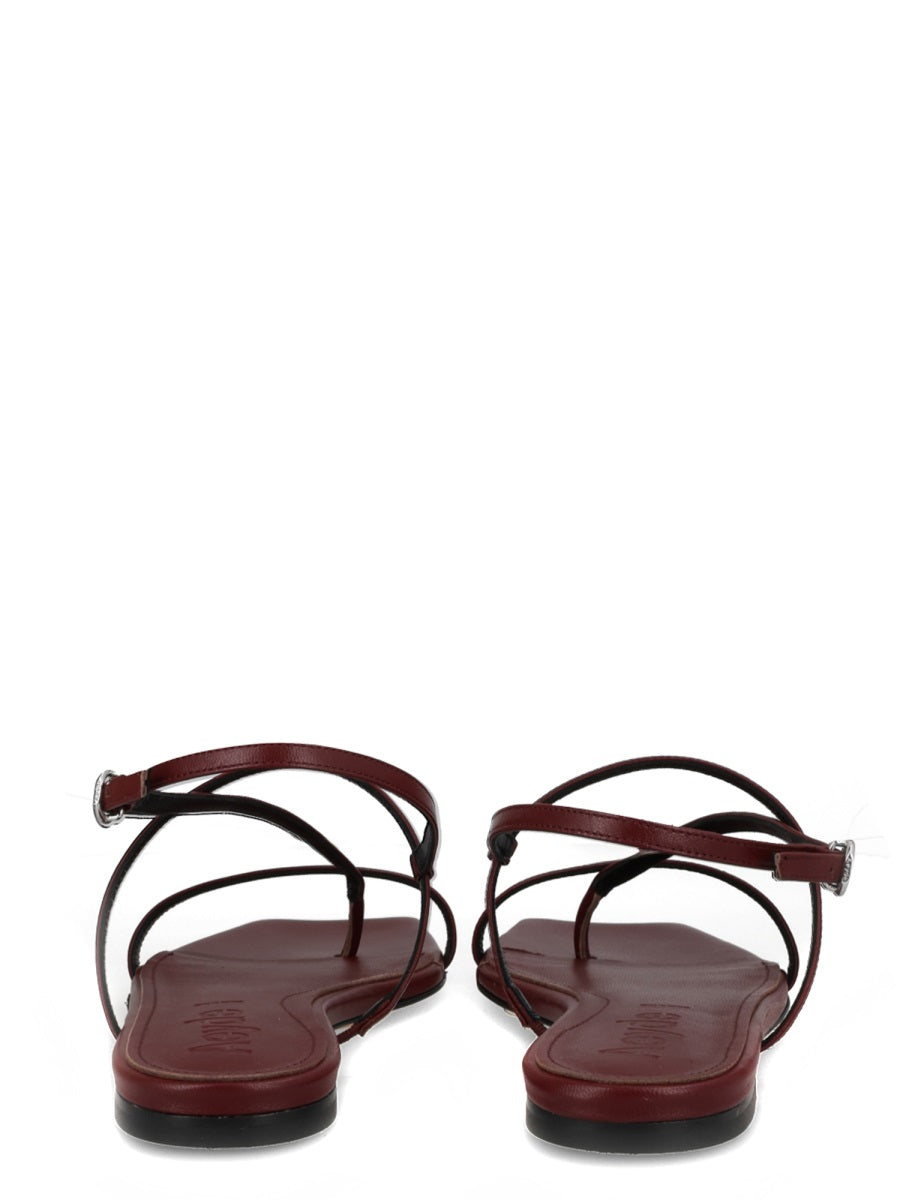 Aeyde Women Leather Thong Sandal AEYDE