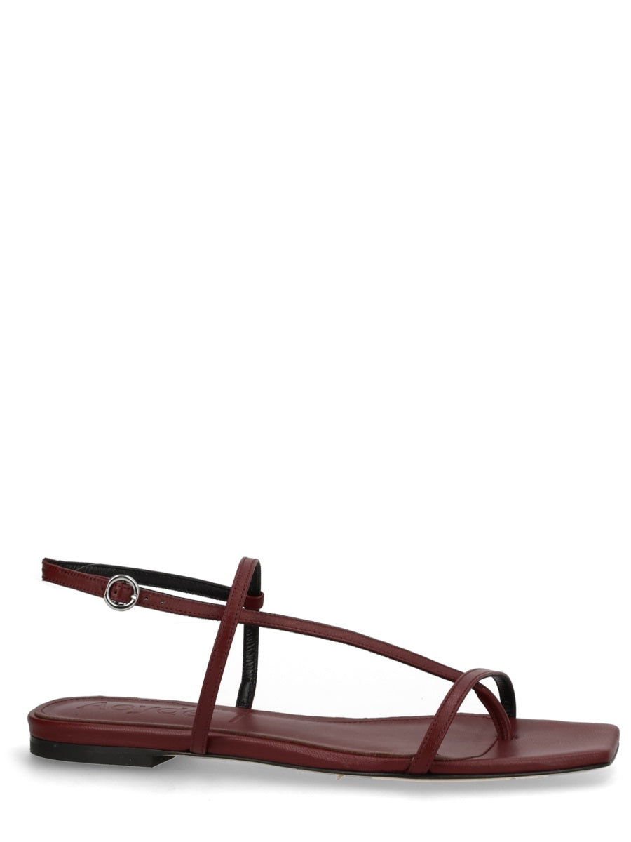 Aeyde Women Leather Thong Sandal AEYDE