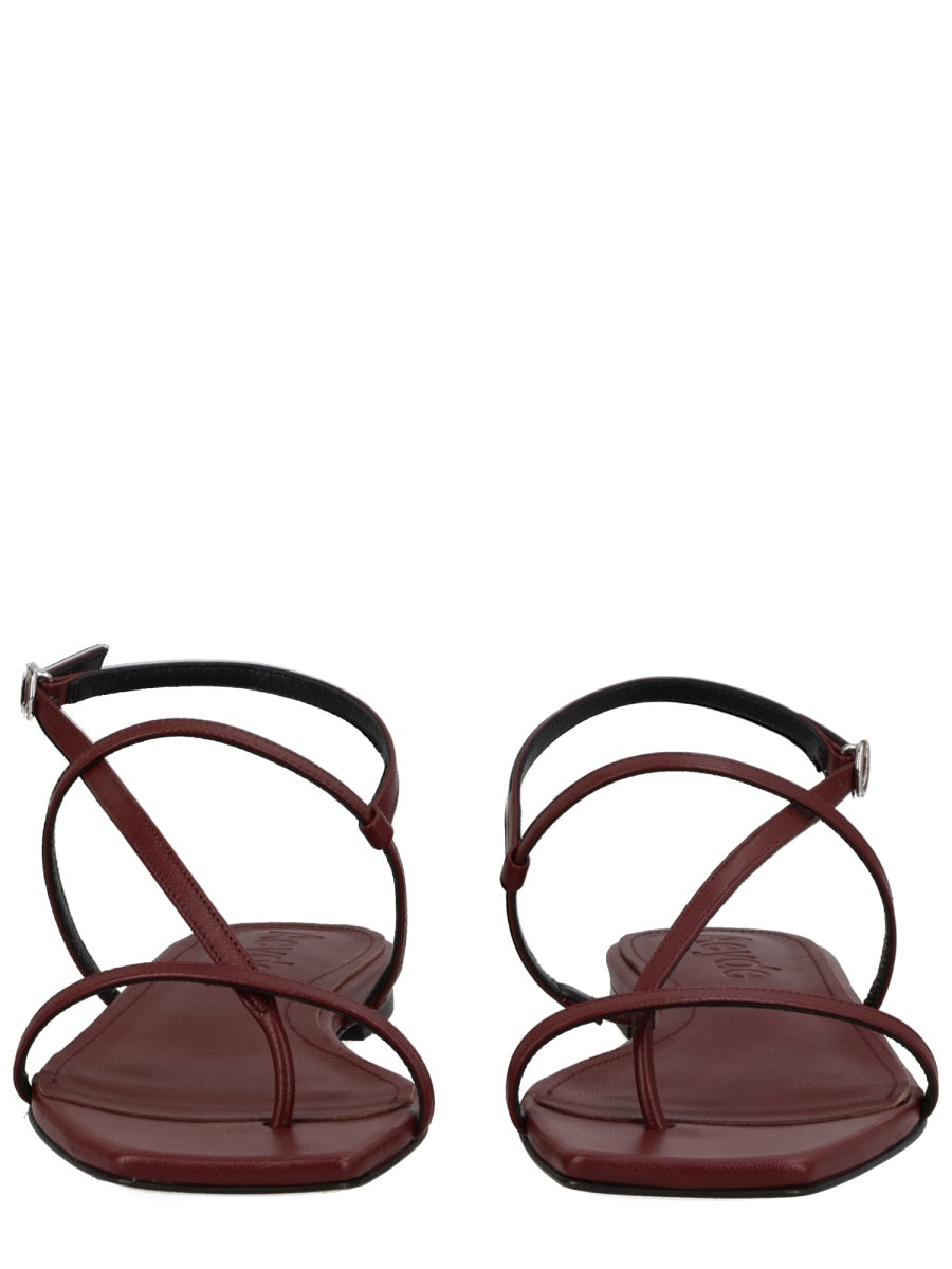 Aeyde Women Leather Thong Sandal AEYDE