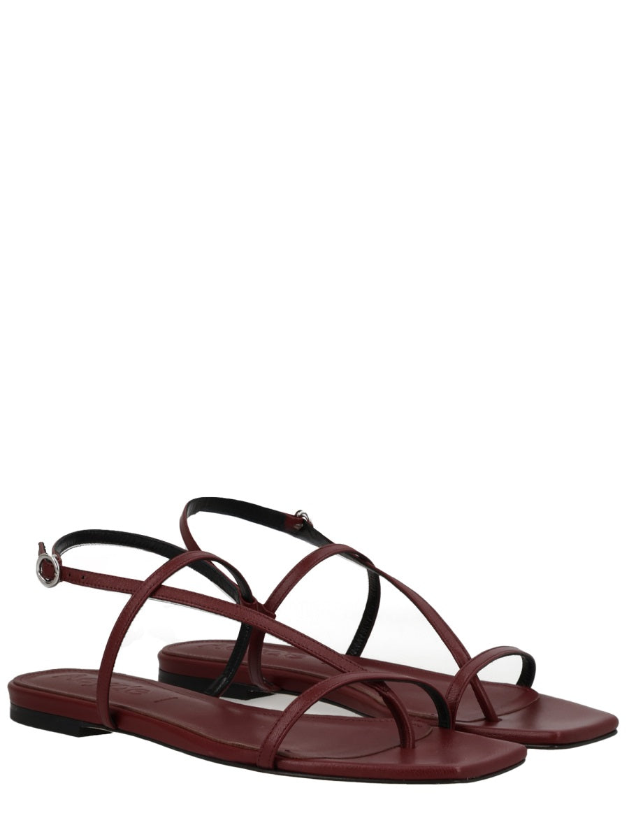 Aeyde Women Leather Thong Sandal AEYDE