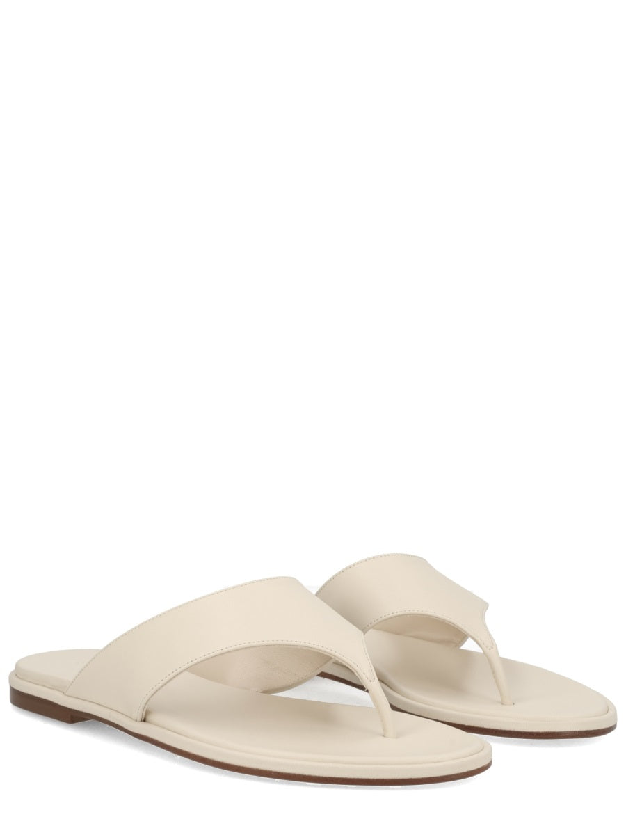 Aeyde Women Leather Thong Sandal AEYDE