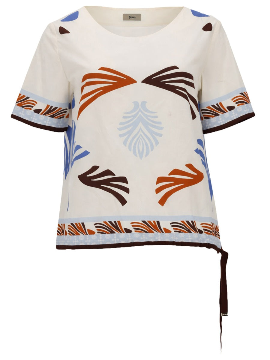 Herno Women "Summer Print" T-Shirt HERNO