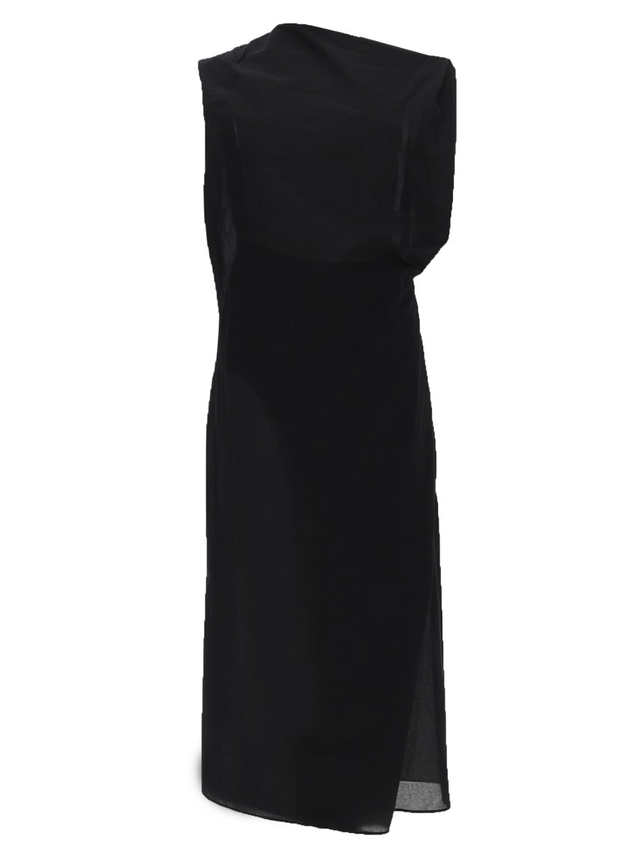 Jacquemus Women "La Robe Drap" Midi Dress JACQUEMUS