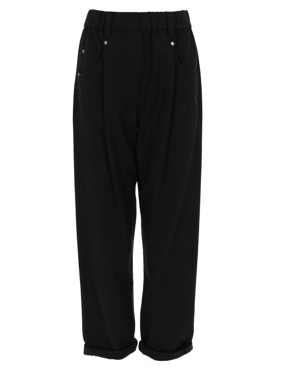 Brunello Cucinelli Women Cotton Pants BRUNELLO CUCINELLI