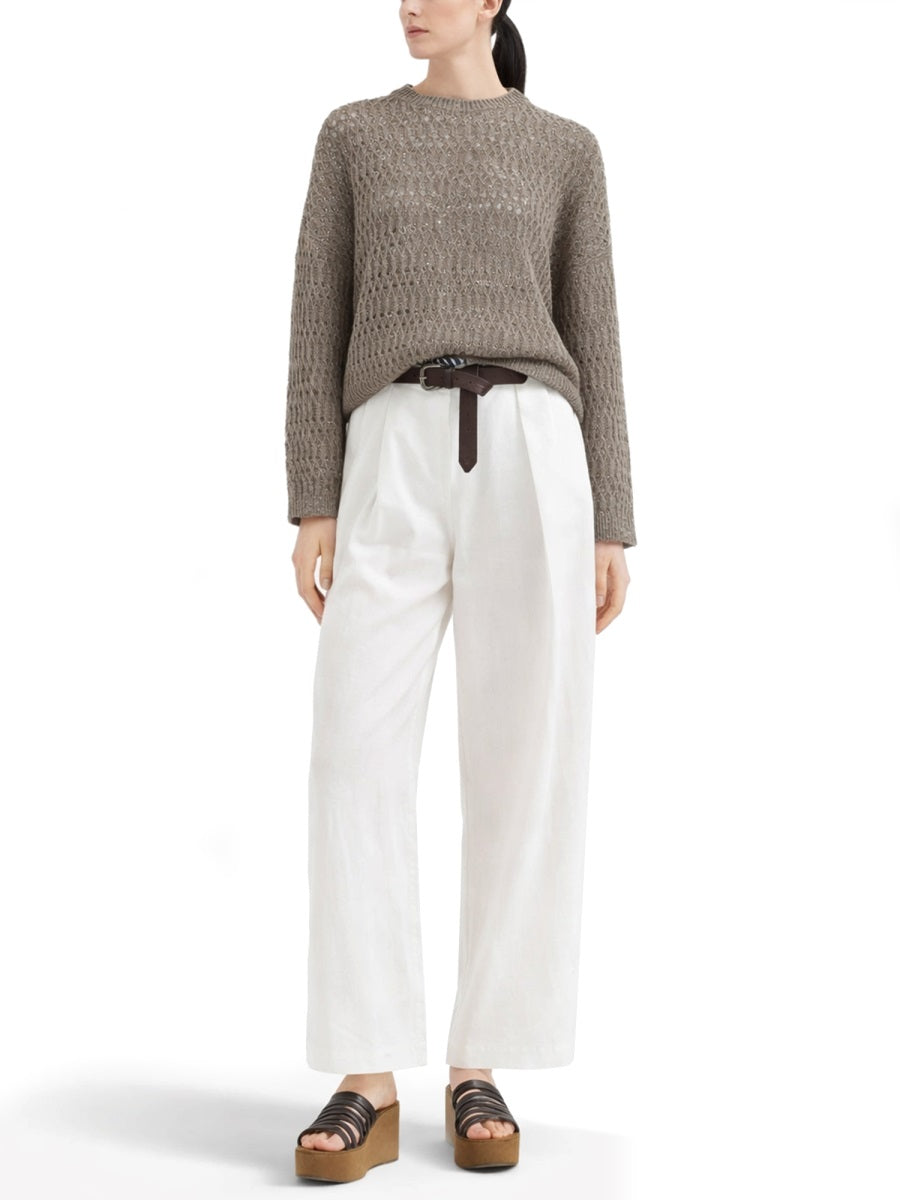 Brunello Cucinelli Women Linen Knitwear BRUNELLO CUCINELLI