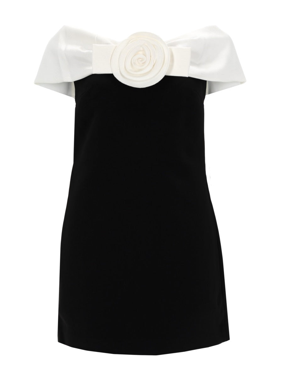 Self-Portrait Women Mini Dress With Flower Detail SELF-PORTRAIT
