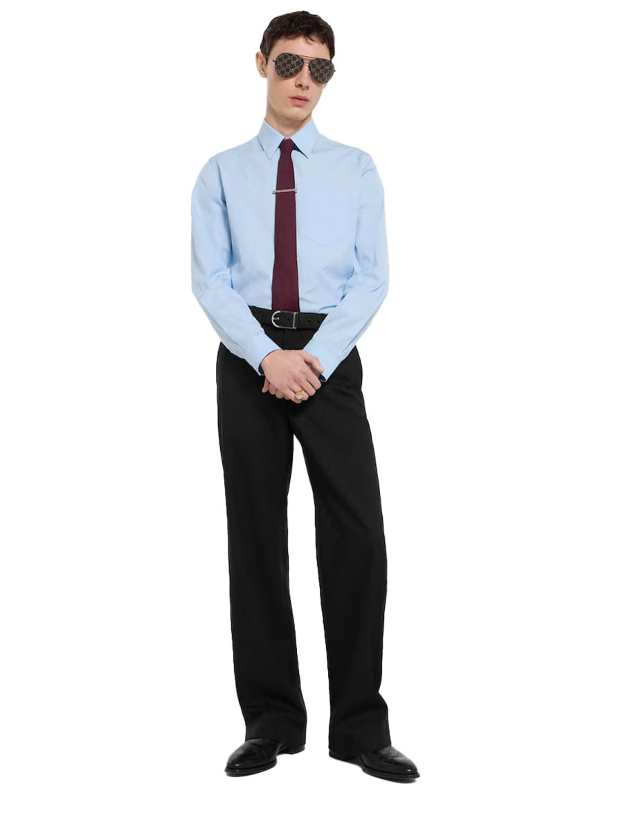 Gucci Men Cotton Gg Shirt GUCCI