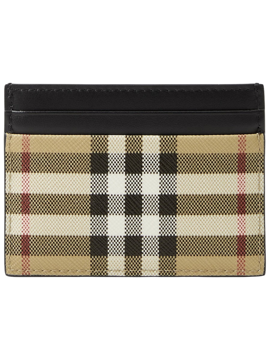 Burberry Men Card Holder "Check" BURBERRY
