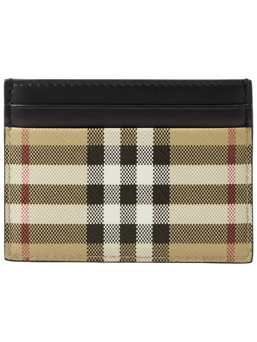 Burberry Men Card Holder "Check" BURBERRY