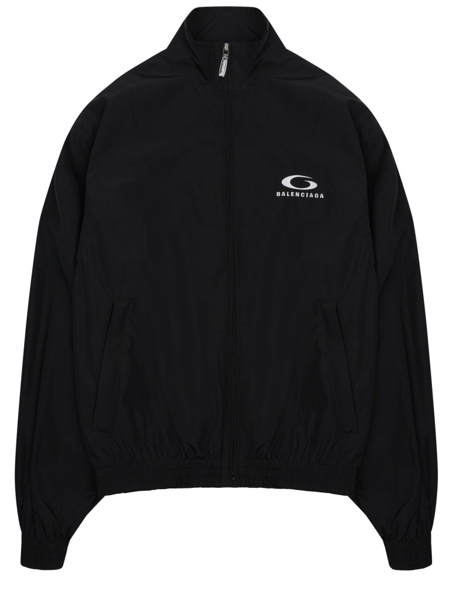Balenciaga Women Track Jacket With Logo BALENCIAGA