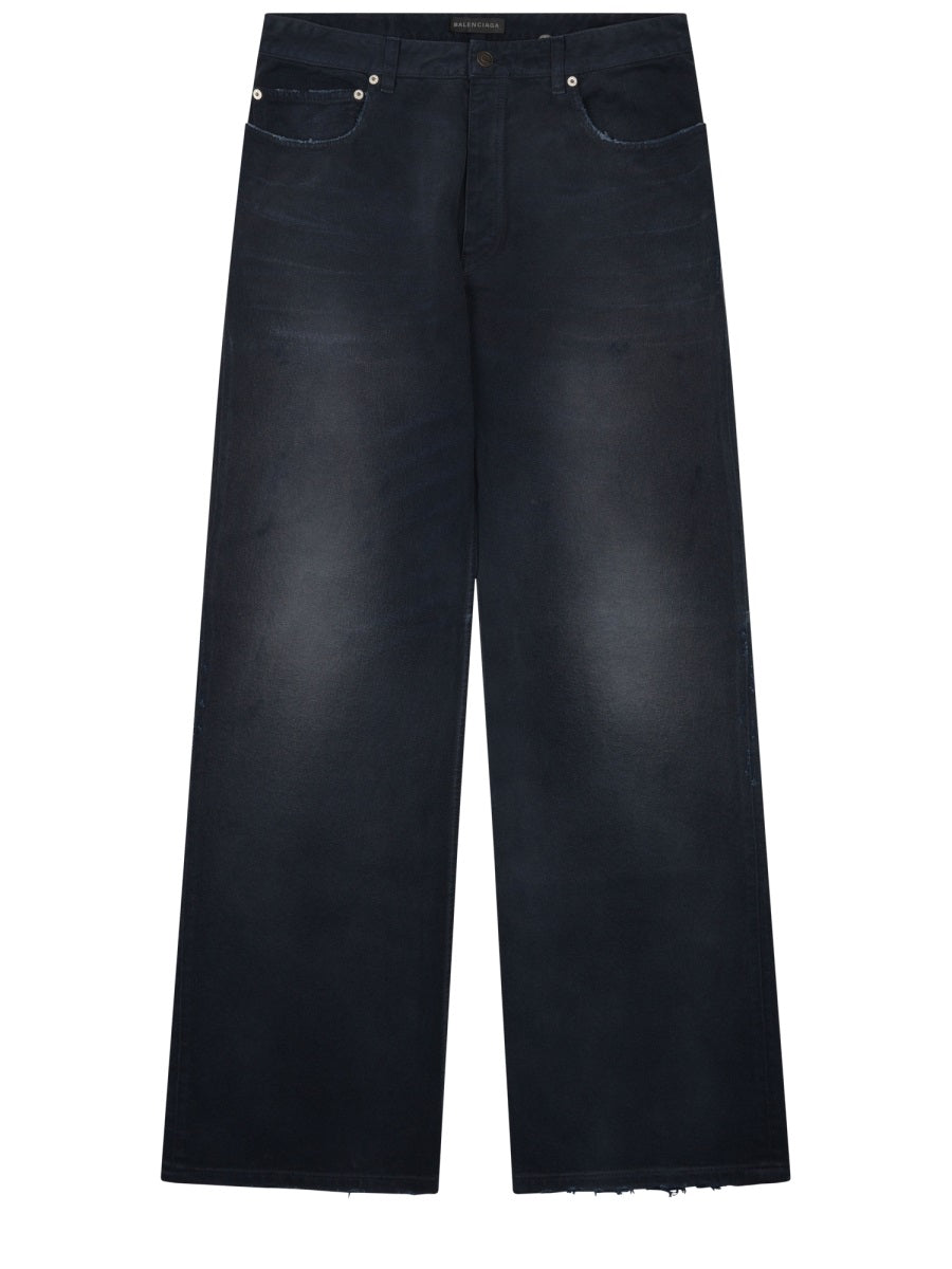 Balenciaga Men Jeans With Knee Bend BALENCIAGA