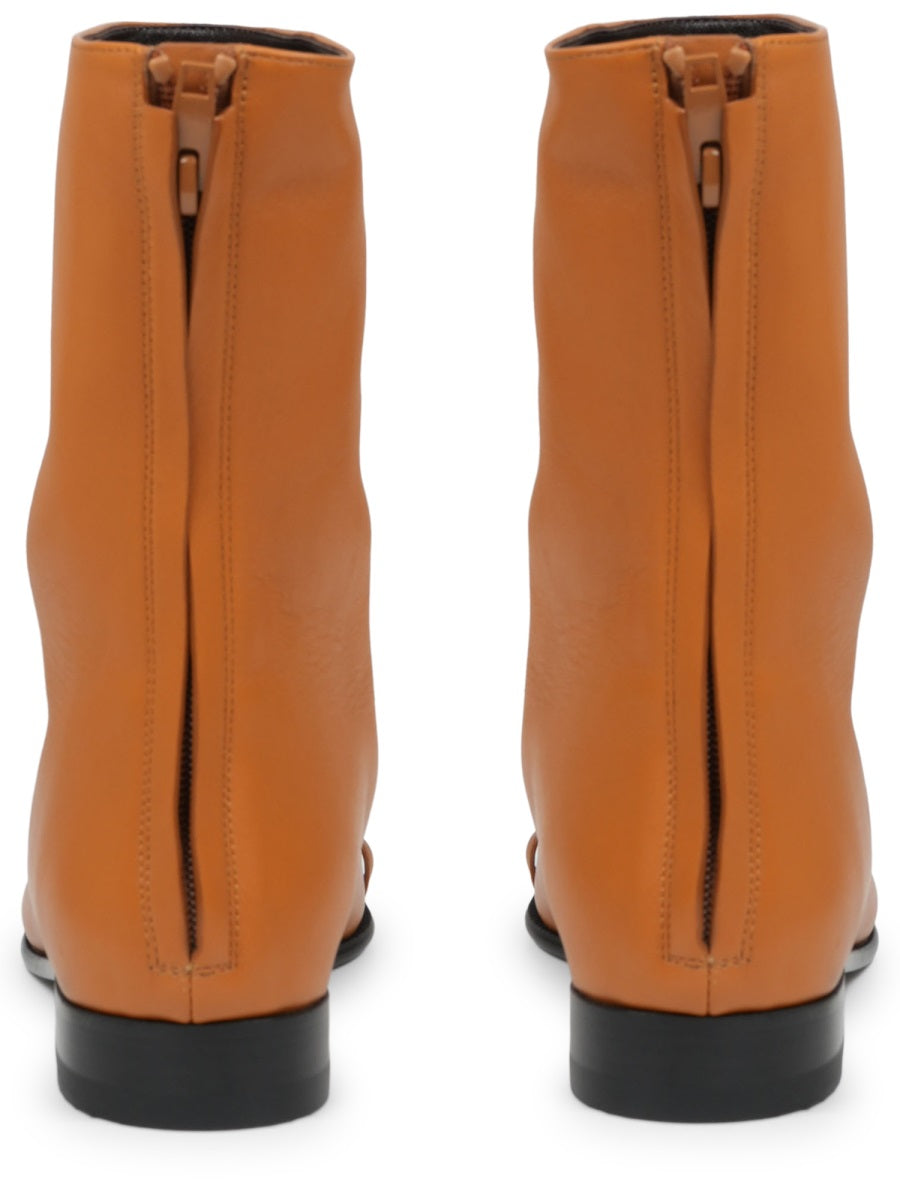 Celine Women Stivale In Pelle Con Morsetto CELINE