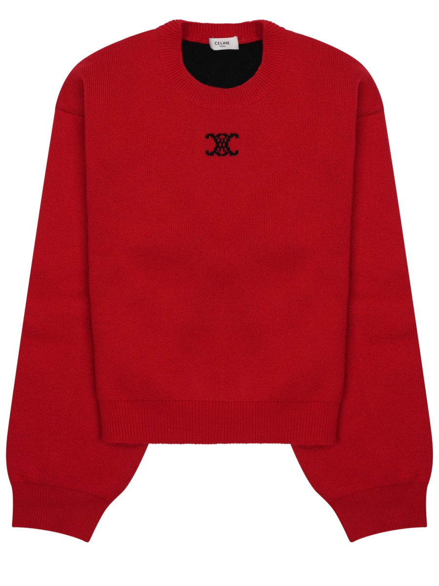 Celine Women Maglia Con Logo CELINE