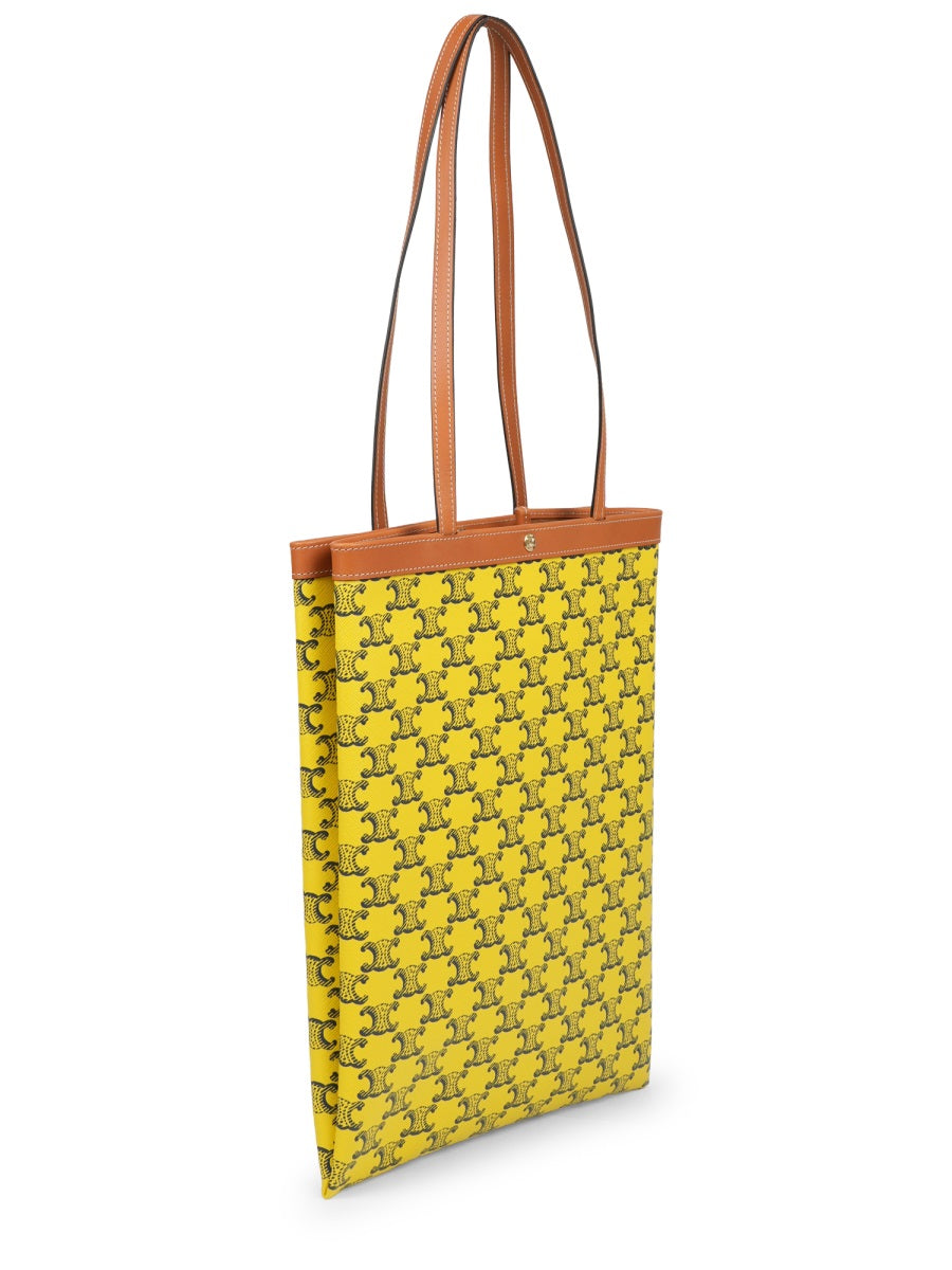 Celine Women Borsa Shopper In Tessuto "Triomphe" CELINE