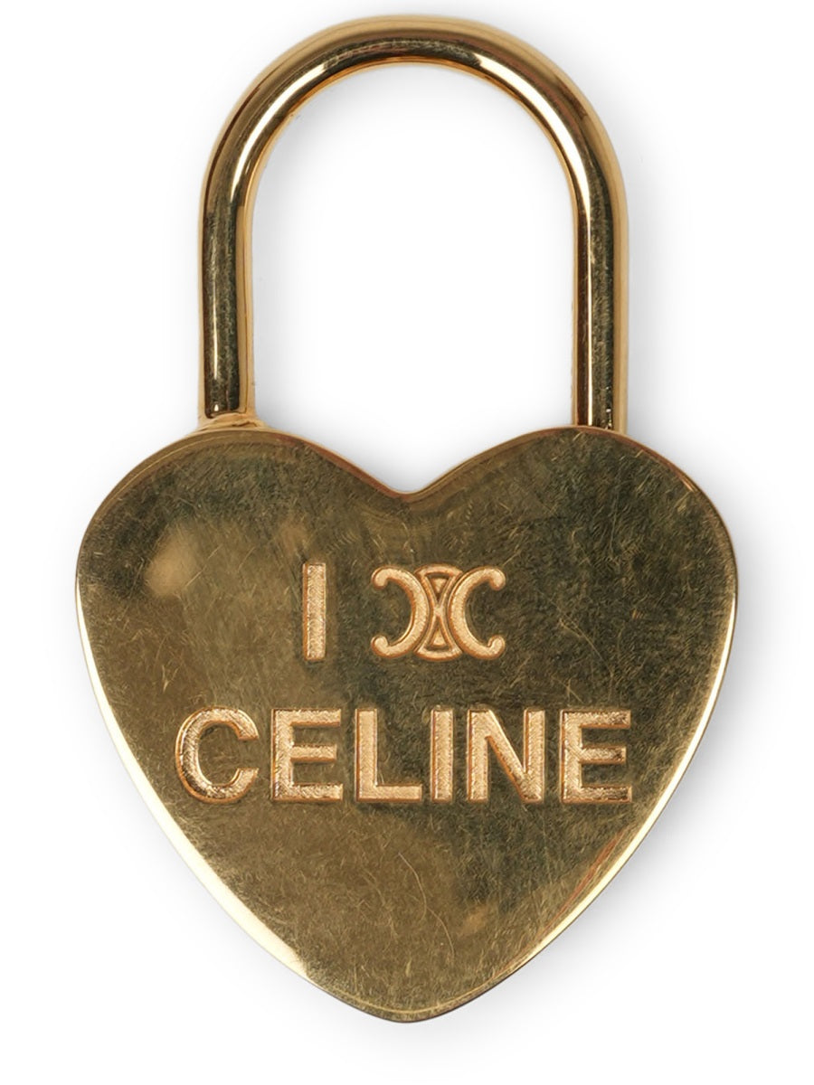 Celine Women "I Love Celine" Padlock Charm CELINE